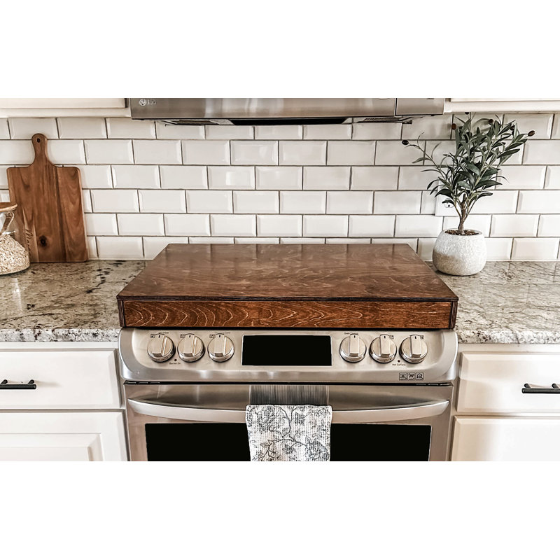 Brandt Works LLC Wood Stove Cover Handmade Noodle Board Brandt Works LLC Wood Stove Cover Handmade Noodle Board